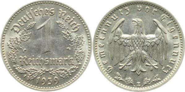 35439E~1.2 1 Reichsmark  1939E prfr !!!!!!!!! J 354  