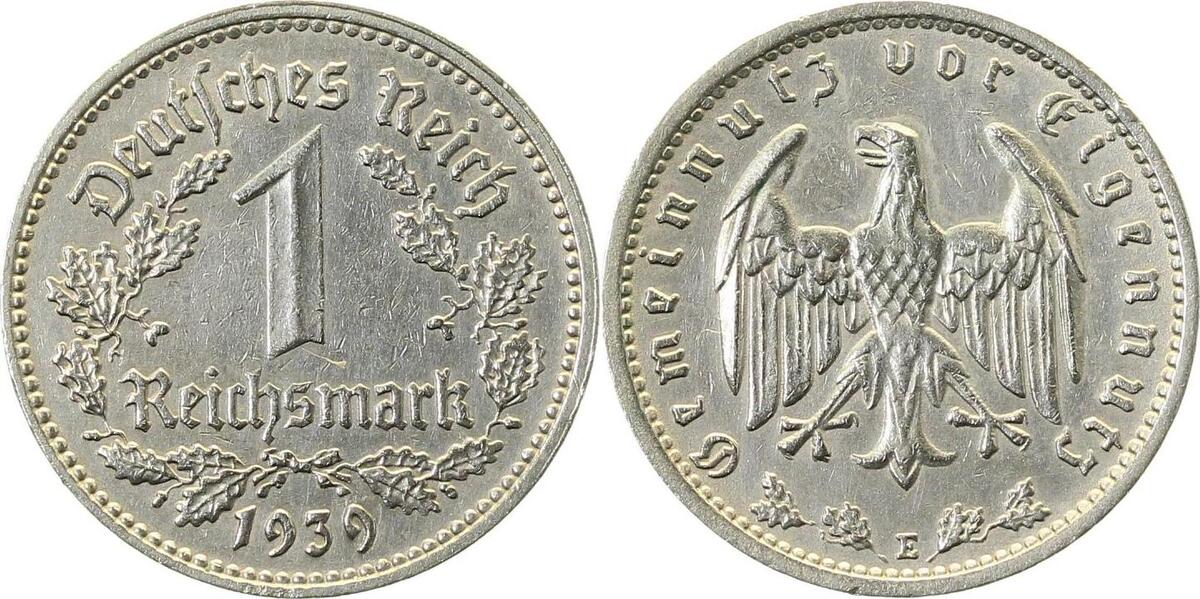 35439E~1.5 1 Reichsmark  1939E f.prfr. J 354  