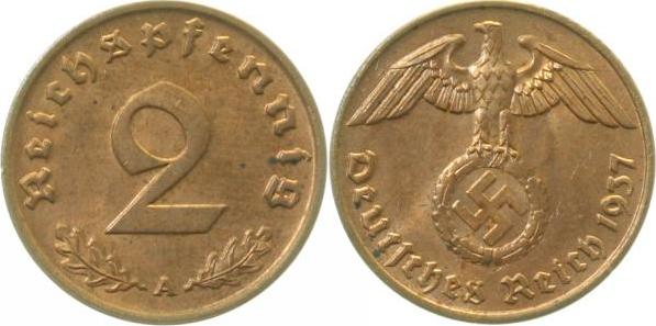 36237A~1.5 2 Pfennig  1937A prfr J 362  