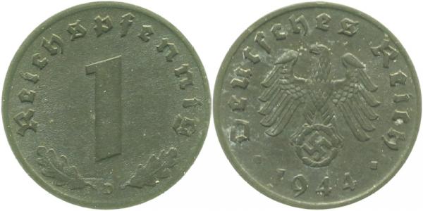 36944D~1.2 1 Pfennig  1944D prfr J 369  