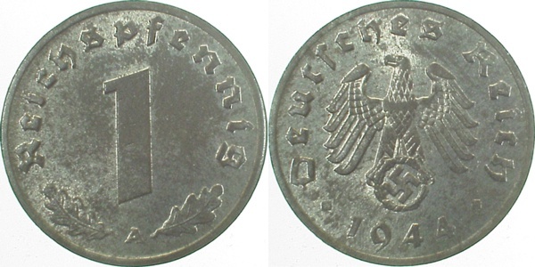 36944A~1.2 1 Pfennig  1944A prfr J 369  