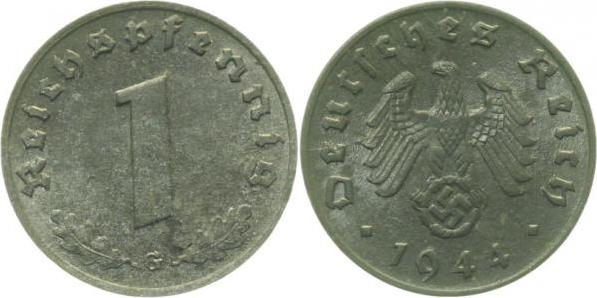 36944G~1.0 1 Pfennig  1944G stgl J 369  