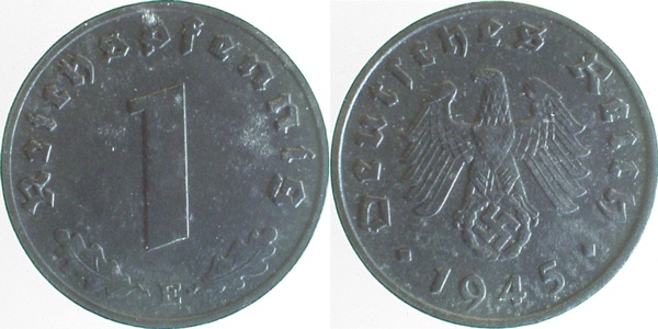 36945E~1.2 1 Pfennig  1945E prfr J 369  