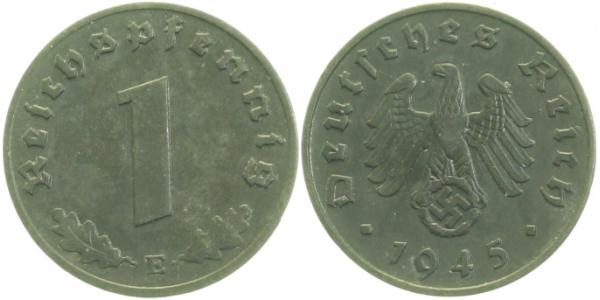 36945E~2.0 1 Pfennig  1945E vz J 369  