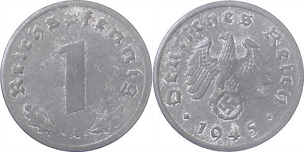 36945A~2.5 1 Pfennig  1945A ss/vz J 369  