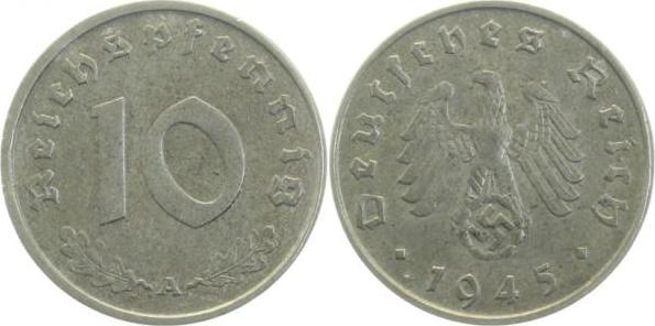 37145A~2.5 10 Pfennig  1945A ss/vz J 371  