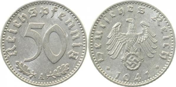 37241A~2.0 50 Pfennig  1941A vz J 372  