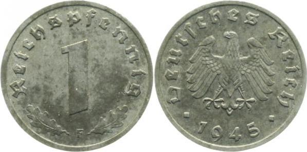 373b45F~1.5 1 Pfennig  1945F f.prfr J 373b  