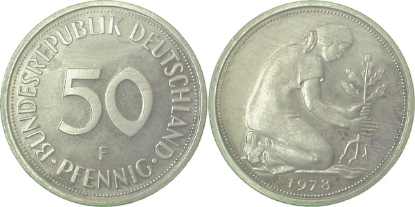 38478F~0.0 50 Pfennig  1978F PP J 384  