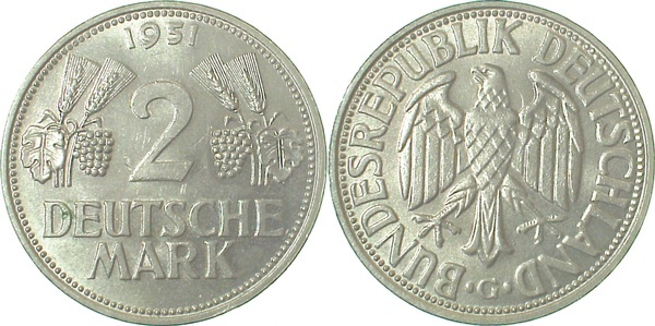 38651G~  1951G Ähren bfr. J 386  