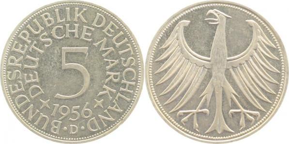 38756D~1.1a   1956D bfr/stgl Erstabschlag (EA)! ! J 387  