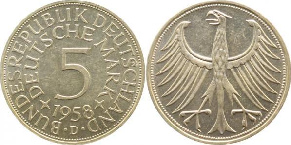 38758D~1.5a   1958D vz/st Erstabschlag (EA)! !! J 387  