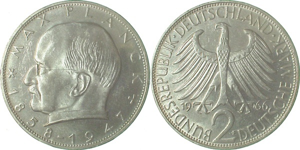 39266F~  Max Planck  1966F EA/aus PP Euro J 392  