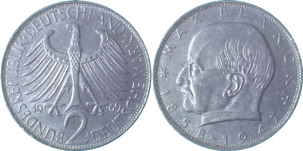 39269J~  Max Planck  69J vz/st J 392  