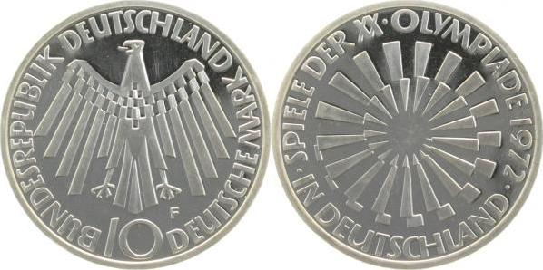 401a72-~0.0 10 DM  72 Olymp.Deutschalnd D,F,G und J PP J 401a  