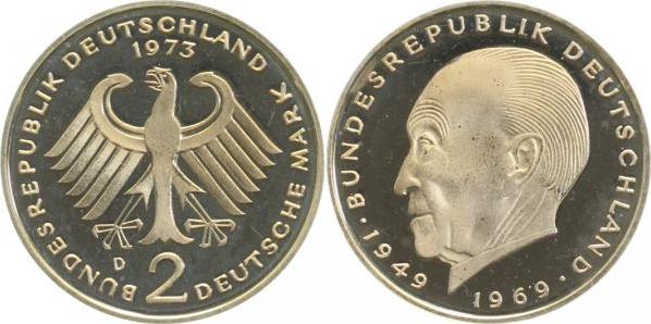 40673D~  1973D Adenauer PP 9000 Ex J 406  