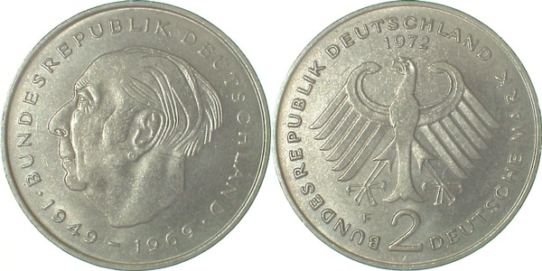 40772F~  1972F Heuss bfr/stgl J 407  
