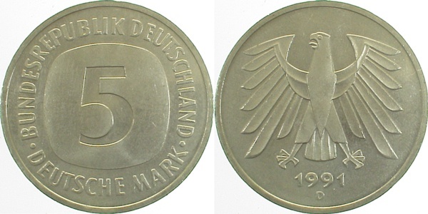 41591D~1.0a   1991D stgl Erstabschlag (EA)! ! J 415  