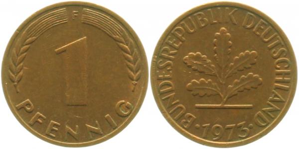 EPA-A42 1 Pfennig  1973F ss NGB 42.1  