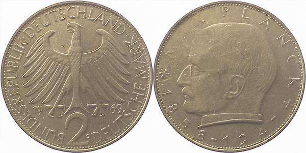 F39269G2.0 2 DM  1969 G Schrötl.Fehler!! J 392  