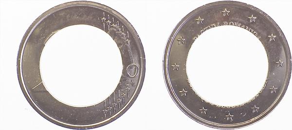 F52807-1.2B 2 Euro Röm.Vertr. Belgien nur Ring geprägt J 528  