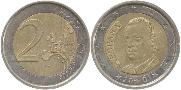 M48901-ES   2001 Spanien unmagnetisch!  