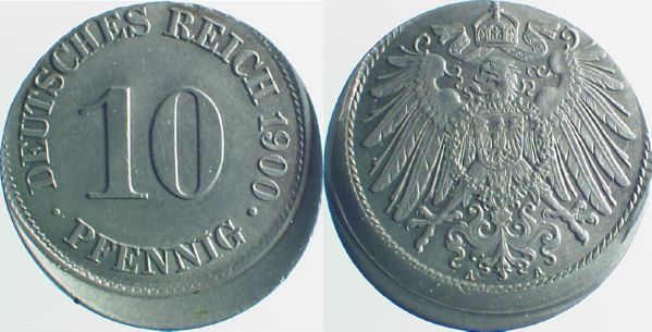 P01300A1.2 10 Pfennig  00A prfr D10 !!!! J 013  