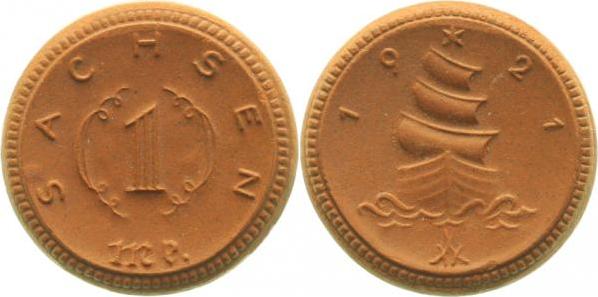 JN5521-~2.5 1 Mark1921 Sachsen Handform!! JN55  