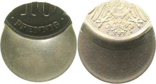 P013--D-1.2 10 Pfennig  ohne Jahreszahl Mzz. D D60 extrem selten !!!!!!!!!! J 013  