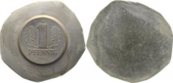 PROB1508-A 1Pfennig  1961A Zinn-Blei 15,7gr. 1508  