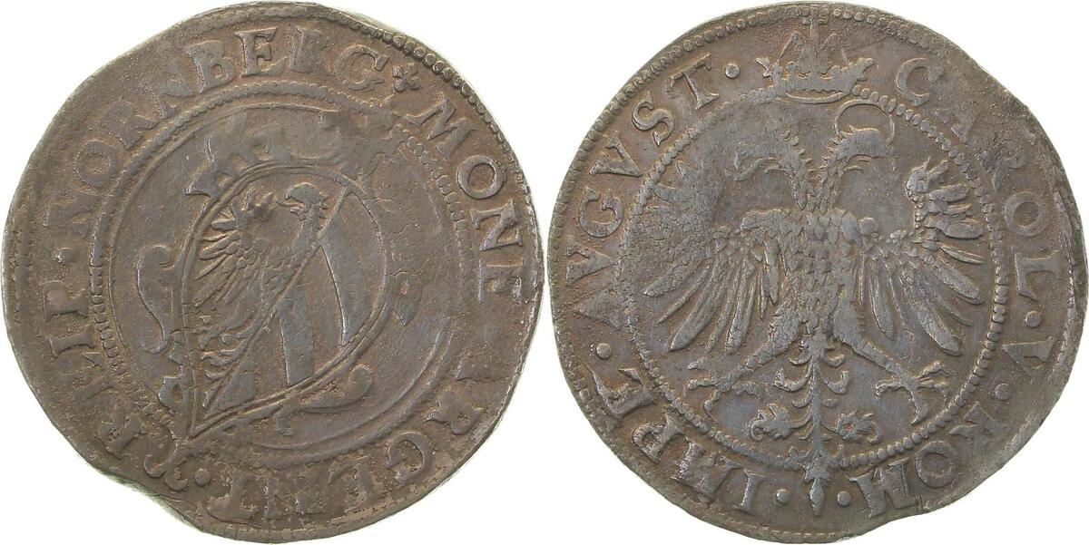 Th-Nbg-1554-3.0-GG  - Nürnberg o. Jahr (1554) Patina, kleines Zainende Kellner 136  