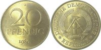 d 1511b80A~1.0 20Pfennig DDR 1980A stgl./matt J1511b