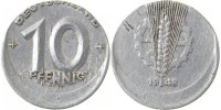     P150348A3.0 10 Pfennig  DDR 1948A ss D20 J1503 30,50 EUR Differenzbesteuert nach §25a UstG zzgl. Versand