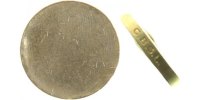 d 5 Rupee WELTM-SHRI-ROR Rohling m.Rndschrift KM148.2