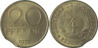     F1511a71-1.2 20Pfennig  DDR 1971 Zainende bfr J1511a 18,00 EUR Differenzbesteuert nach §25a UstG zzgl. Versand