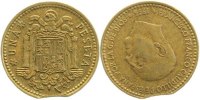 d 1 Peseta WELTM.-27 Spanien   1966 Zainende KM 125