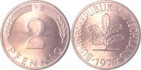 d 2 Pf EPA-B22 2 Pfennig 1977F bfr. NGB 82.2