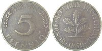  5 Pf   EPA-C07 5 Pfennig  1950G ss NGB 7.4 5,00 EUR Differenzbesteuert nach §25a UstG zzgl. Versand