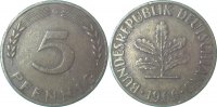  5 Pf   EPA-C22 5 Pfennig  1966G ss NGB 11.2 3,00 EUR Differenzbesteuert nach §25a UstG zzgl. Versand