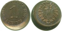 d 2 1 Pf P00189A1.2 1 Pfennig 1889A ca. D15 prfr!! J 001