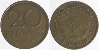d P1511a69-3.2 20Pfennig DDR 1969- WS: D5 ss- J1511a