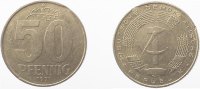 d  F151271A2.5b 50 Pfennig  DDR 71A kl. Zainende ss/vz J1512