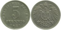 d 5 Pf 29721D~1.1-P 5 Pfennig 1921D prfr/st Wertzahl oben dopp.!! J 297