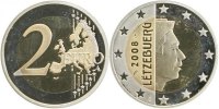  0.0 2 Euro   F48908-  2008 Luxemb. PP ohne Randinschrift Archiv Franqui... 285,00 EUR Differenzbesteuert nach §25a UstG zzgl. Versand