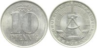 d  U151063A1.5 10 Pfennig  DDR 1963 ohne Münzzeichen vz/st !!!!!!!!!! J1510