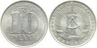 d U151063A1.5 10 Pfennig DDR 1963 ohne Münzzeichen vz/st !!!!!!!!!! J1510