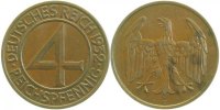 d 2.0 4 Pf 31532F~2.0 4 Pfennig 1932F vz J 315