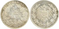 d 01611D~1.0a 0.5 Mark 1911D stgl Erstabschlag (EA)! !!!!!! J 016