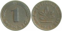 d 0 1 Pf P37648G2.0 1 Pfennig  48G Wertzahl doppelt, Mzz.3x !!!!! Unikat  J 376