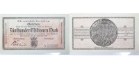 d 5 500 Million Mark Crailsheim-  Crailsheim 1923 Notgeld druckfrisch selten Notgeld